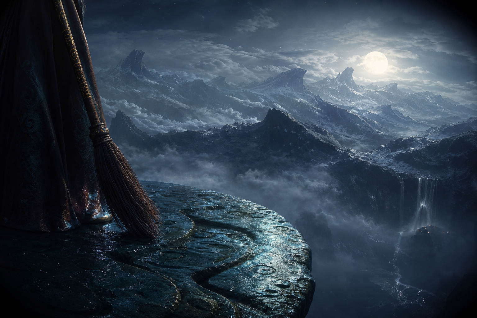 Flying Above the Silver Mountains